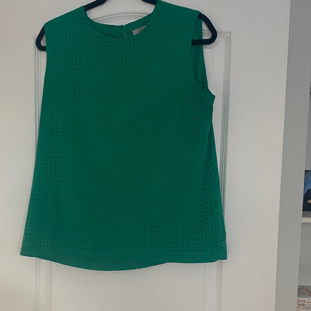 Dalia Vibrant Green Tank Top